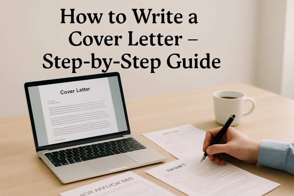 How to Write a Cover Letter – Step-by-Step Guide